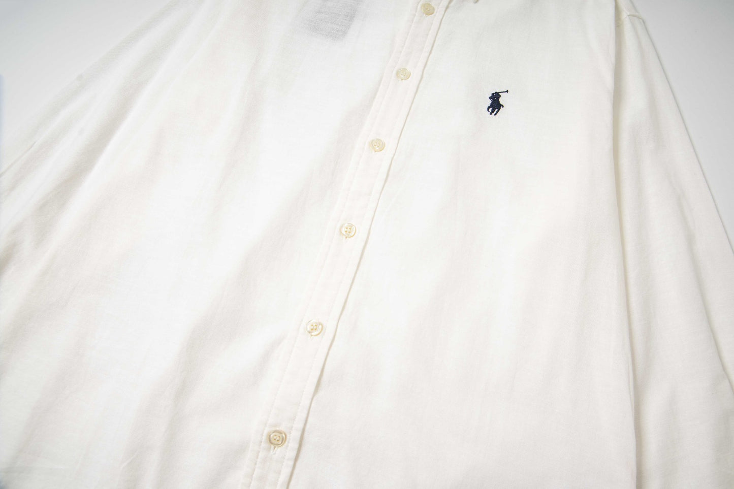 Ralph Lauren Camisa Blanca de Algodón