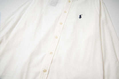 Ralph Lauren Camisa Blanca de Algodón
