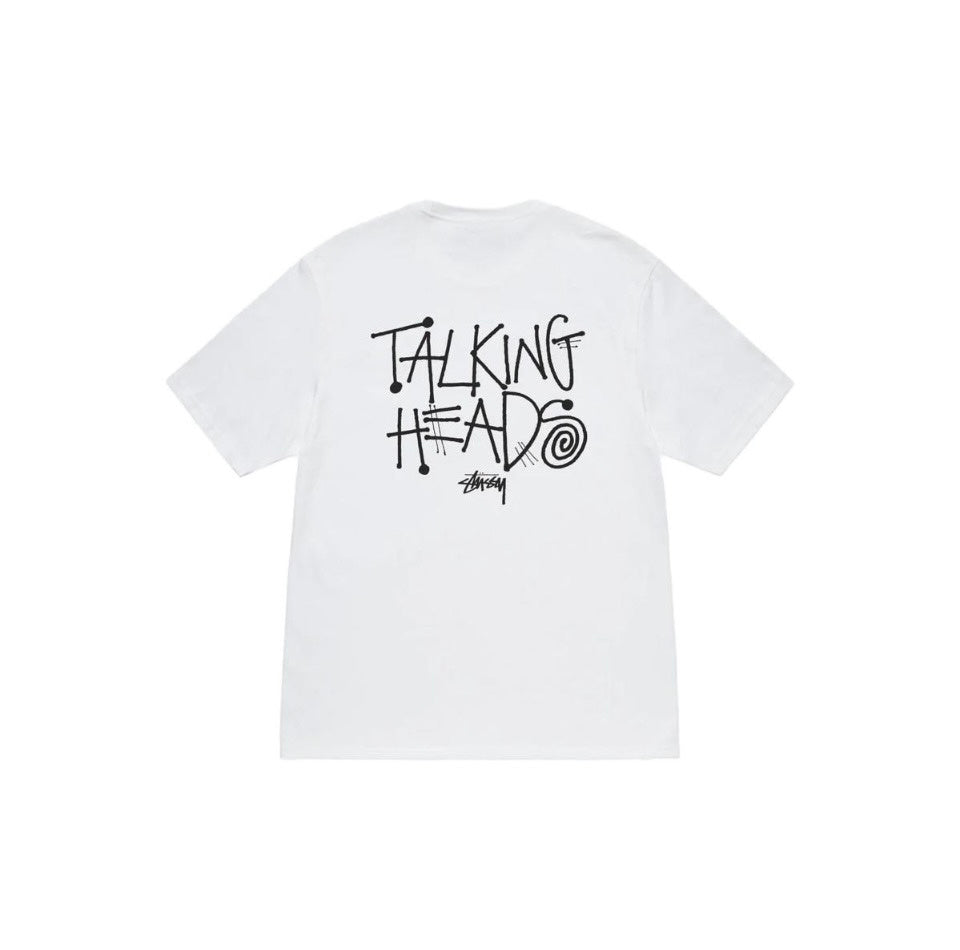 Stüssy x Talking Heads Stop Making Sense T-shirt in black.