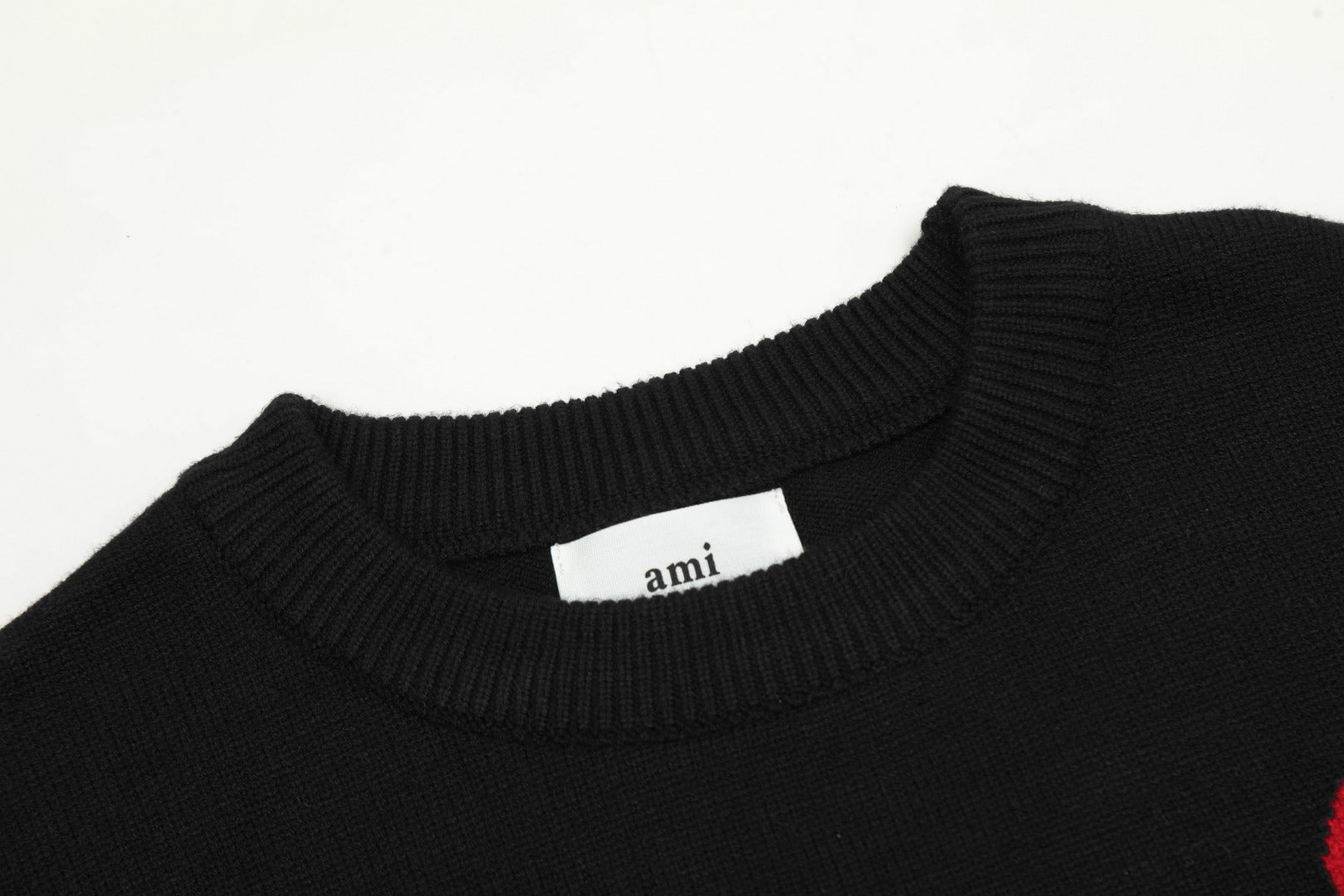 Ami Paris Black Sweater