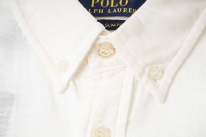 Ralph Lauren Camisa Blanca de Algodón