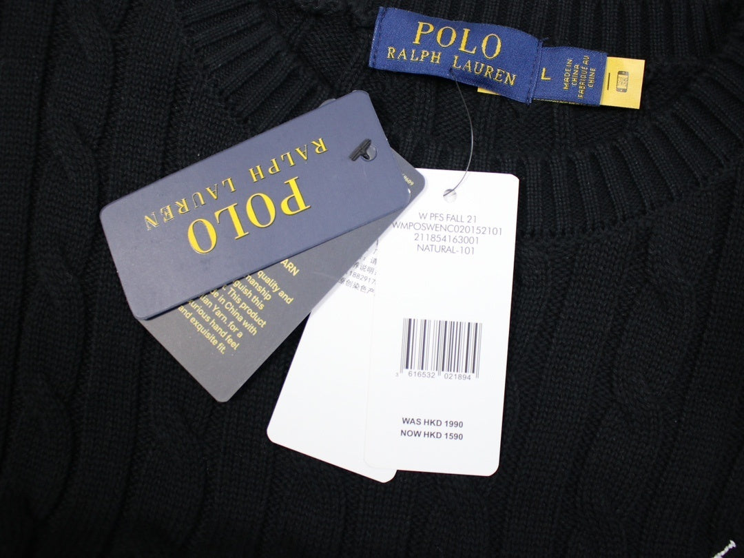 Ralph Lauren  Black Sweater