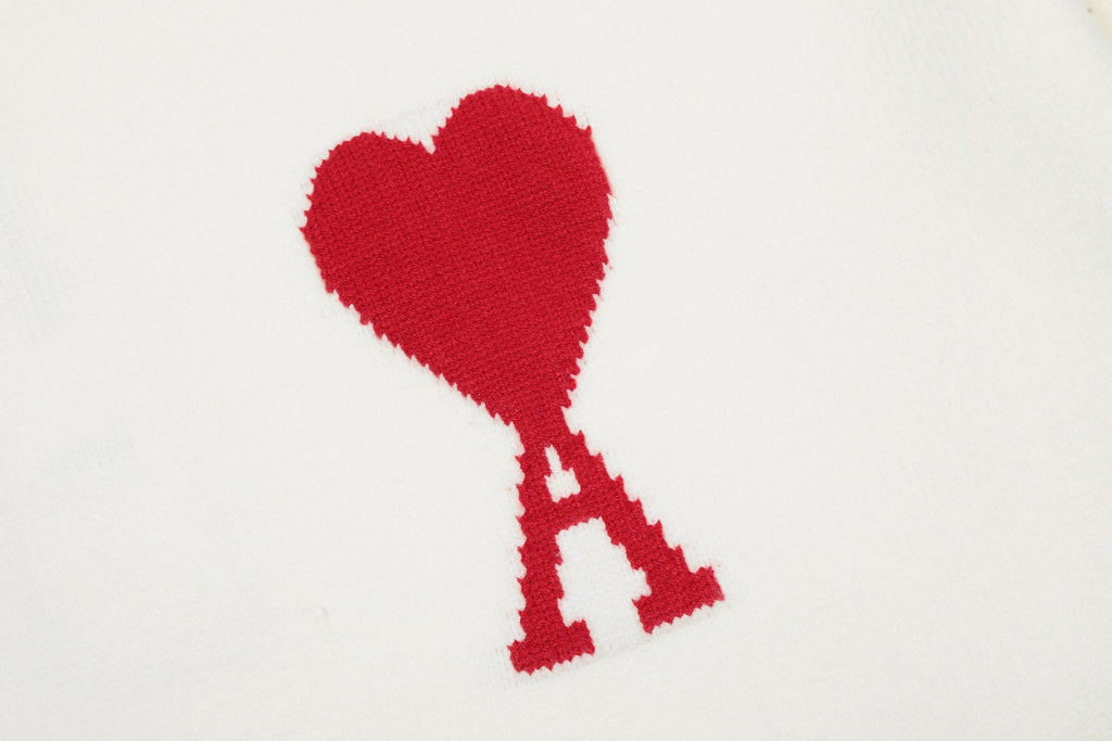 Ami Paris White Sweater