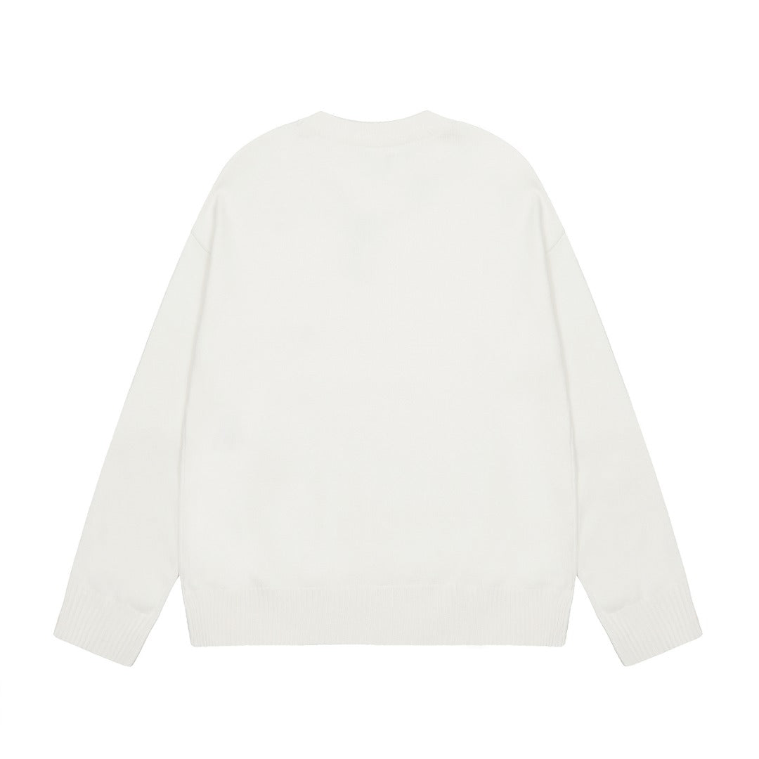 Ami Paris White Sweater
