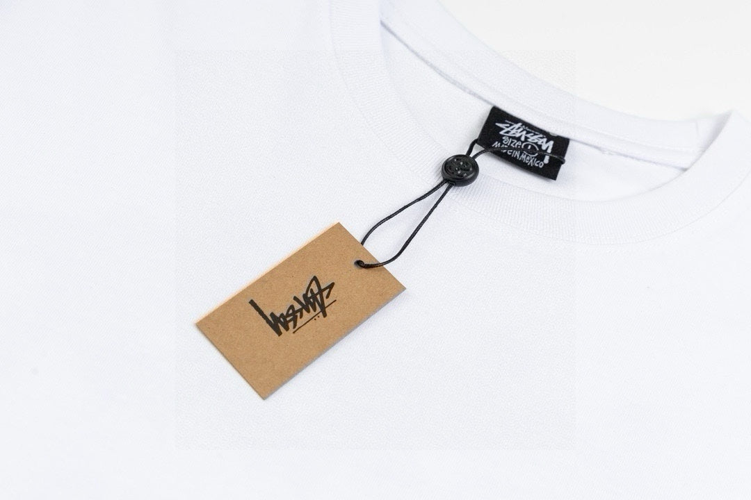 Stüssy x Talking Heads Stop Making Sense T-shirt in black.