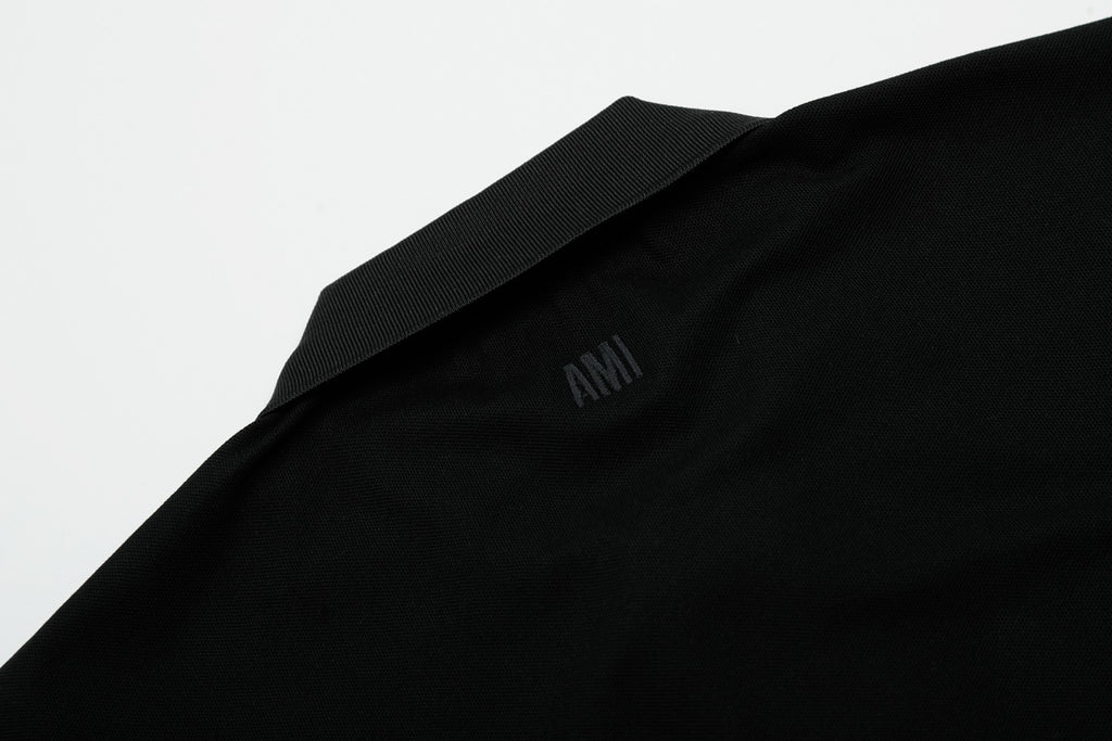 AMI Paris Polo Negra