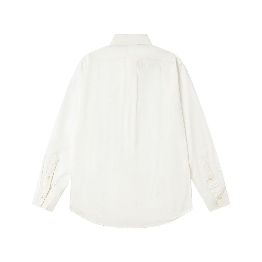 Ralph Lauren Camisa Blanca de Algodón